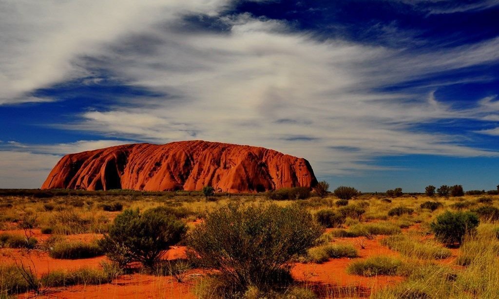 La Meseta de Uluru, Australia